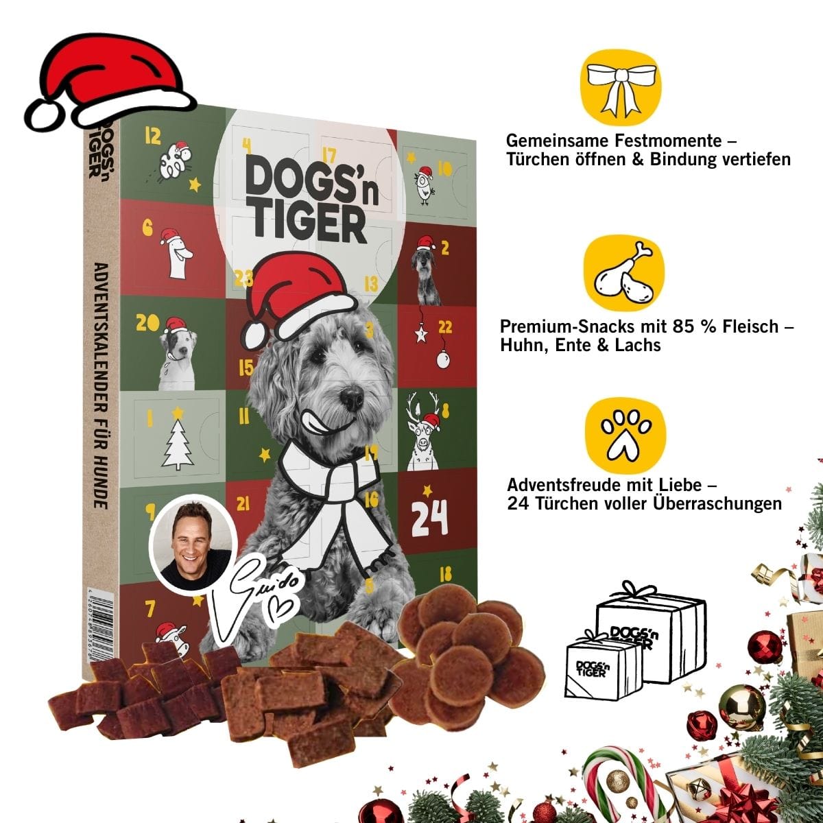 Adventskalender Box für Welpen