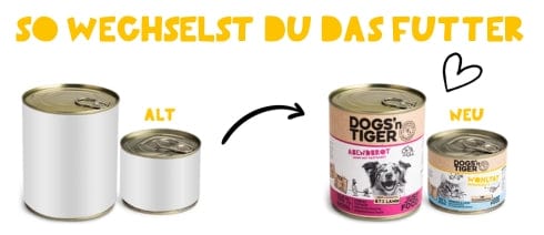 So wechselst Du das Futter