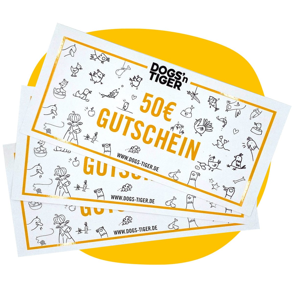drei 50-Euro-Gutscheine