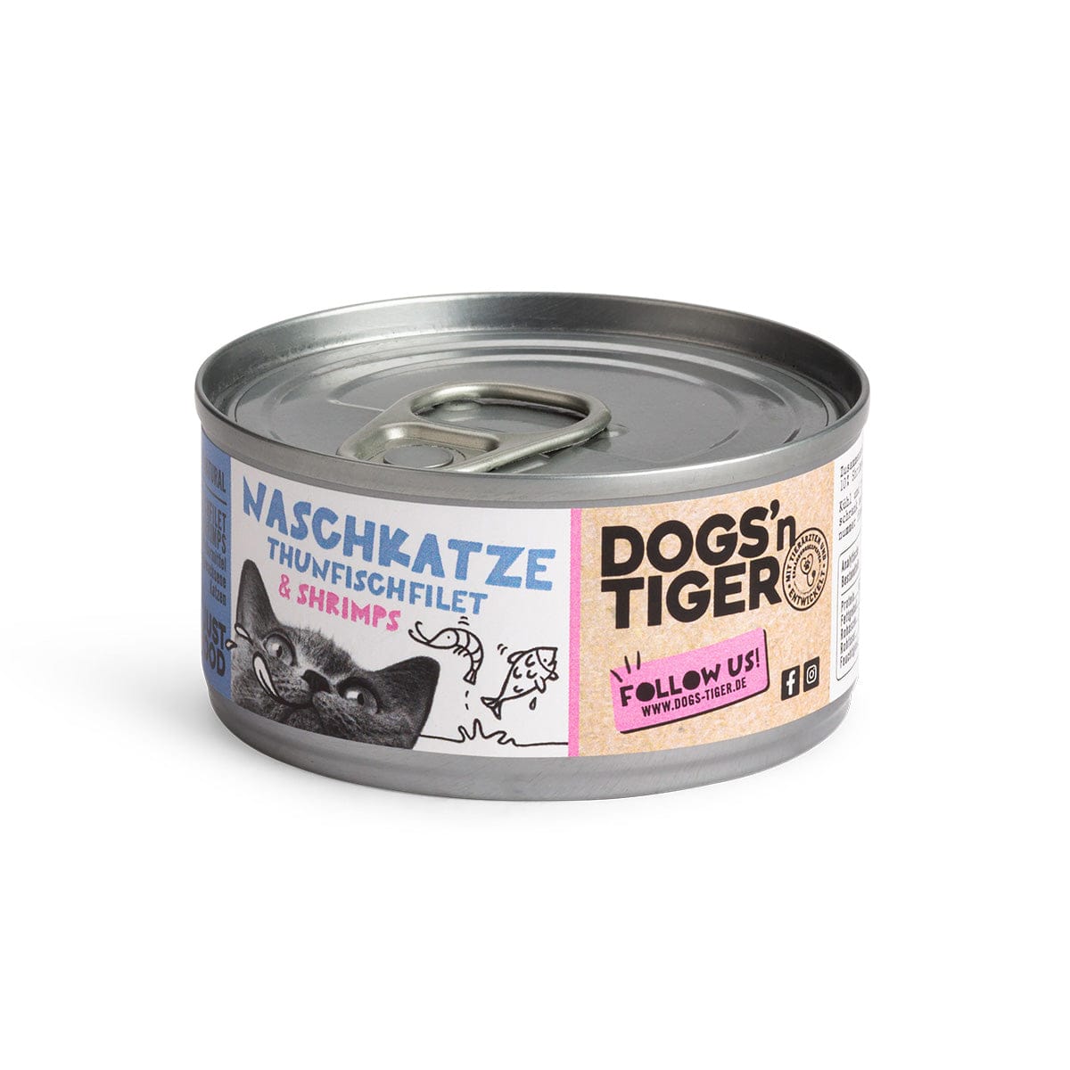 Voderseite Dose Naschkatze Nassfutter Filet für Katzen
