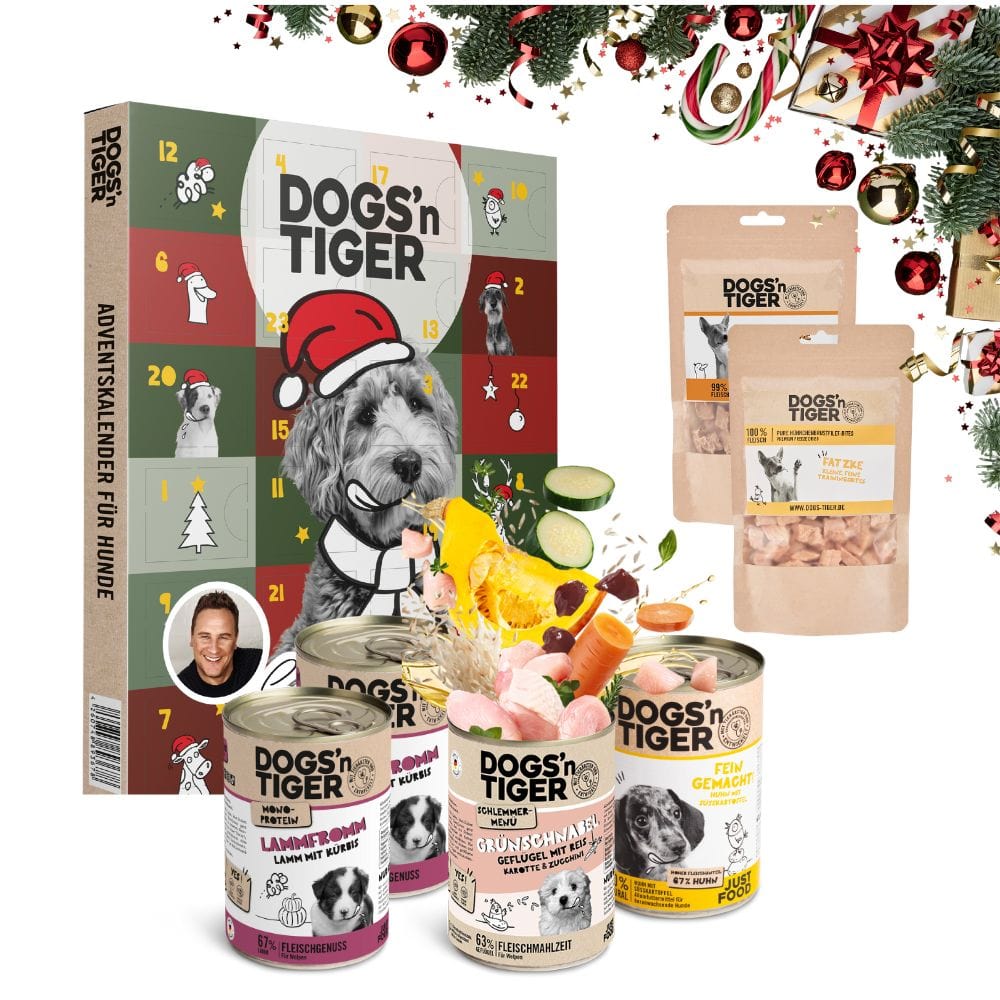Dogs’n Tiger Weihnachtsbox für Welpen