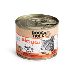 Tiger Gesundes Nassfutter mit <br>Pute (200g) 200g Köstlich