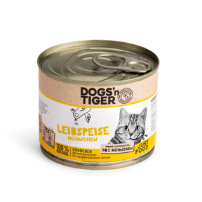 Tiger Gesundes Nassfutter mit <br>Huhn (200g) 200g Leibspeise