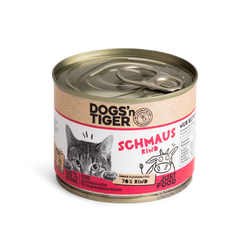 Tiger Gesundes Nassfutter mit <br>Rind (200g) 200g Schmaus